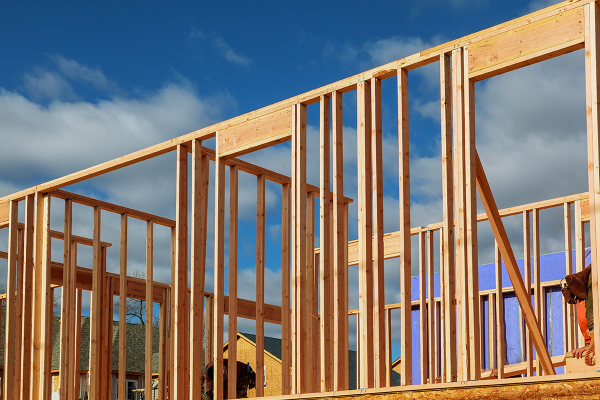 New home construction sample photo